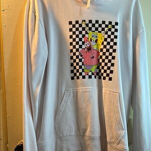 SpongeBob SquarePants White Hoodie